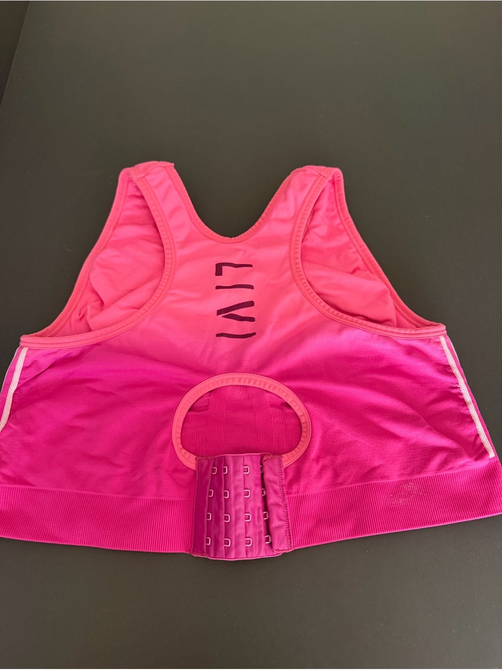 Livi Lane Bryant Women’s Pink Ombré Racerback bra size 18/20